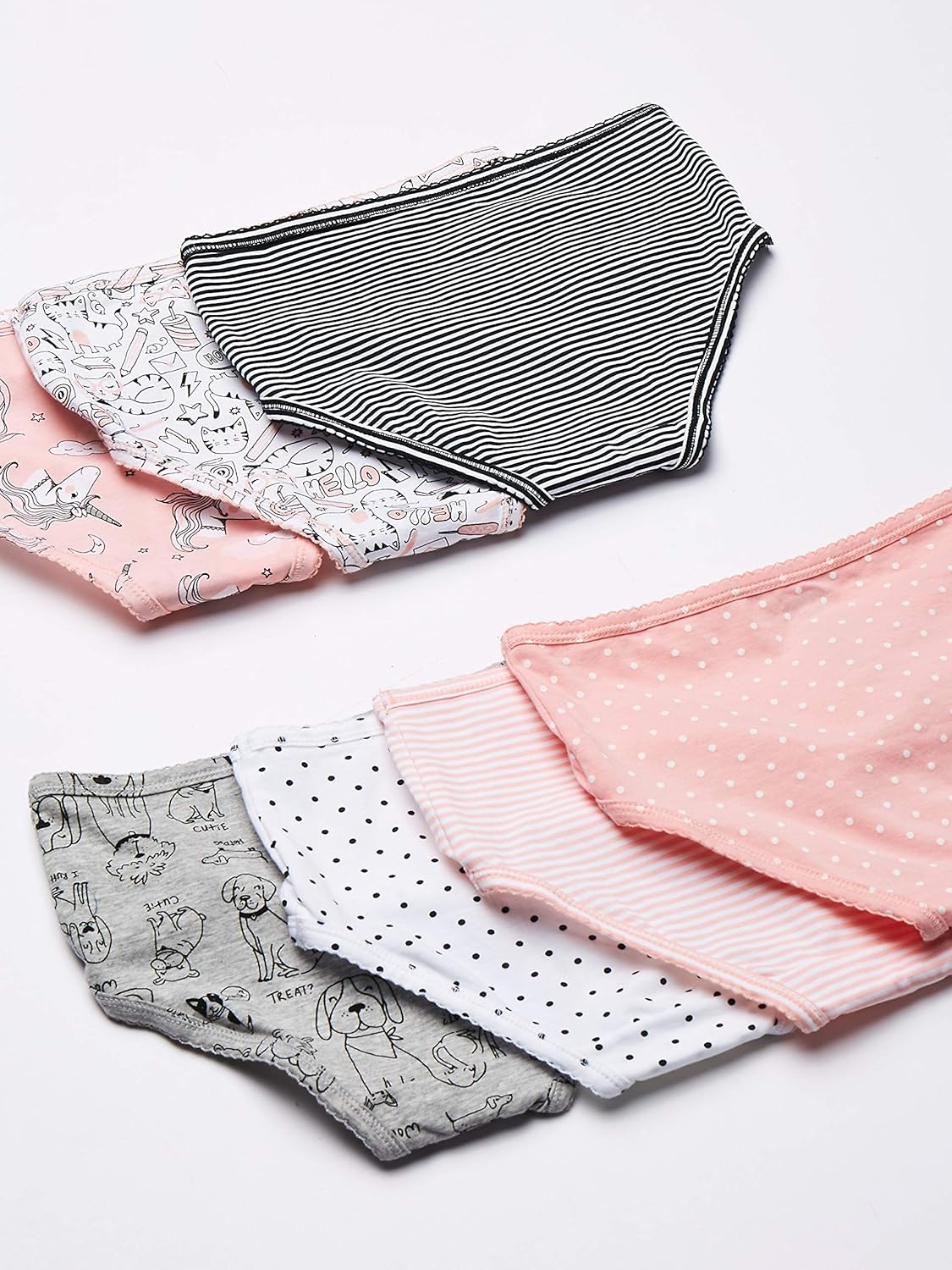 Carter's Girls' Little 7-Pack Underwear