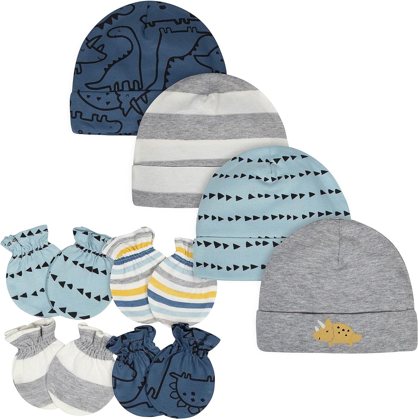 Gerber Baby Girls' Cap and Mitten Sets