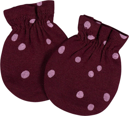 Gerber Baby Girls' Cap and Mitten Sets