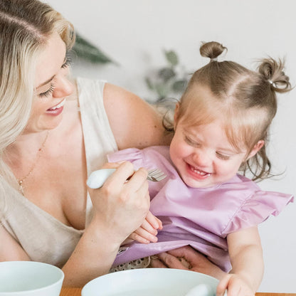 Tiny Twinkle Mess Proof Baby Bib - Waterproof Toddler and Baby Apron Bib - Machine Washable - PFAS and BPA Free