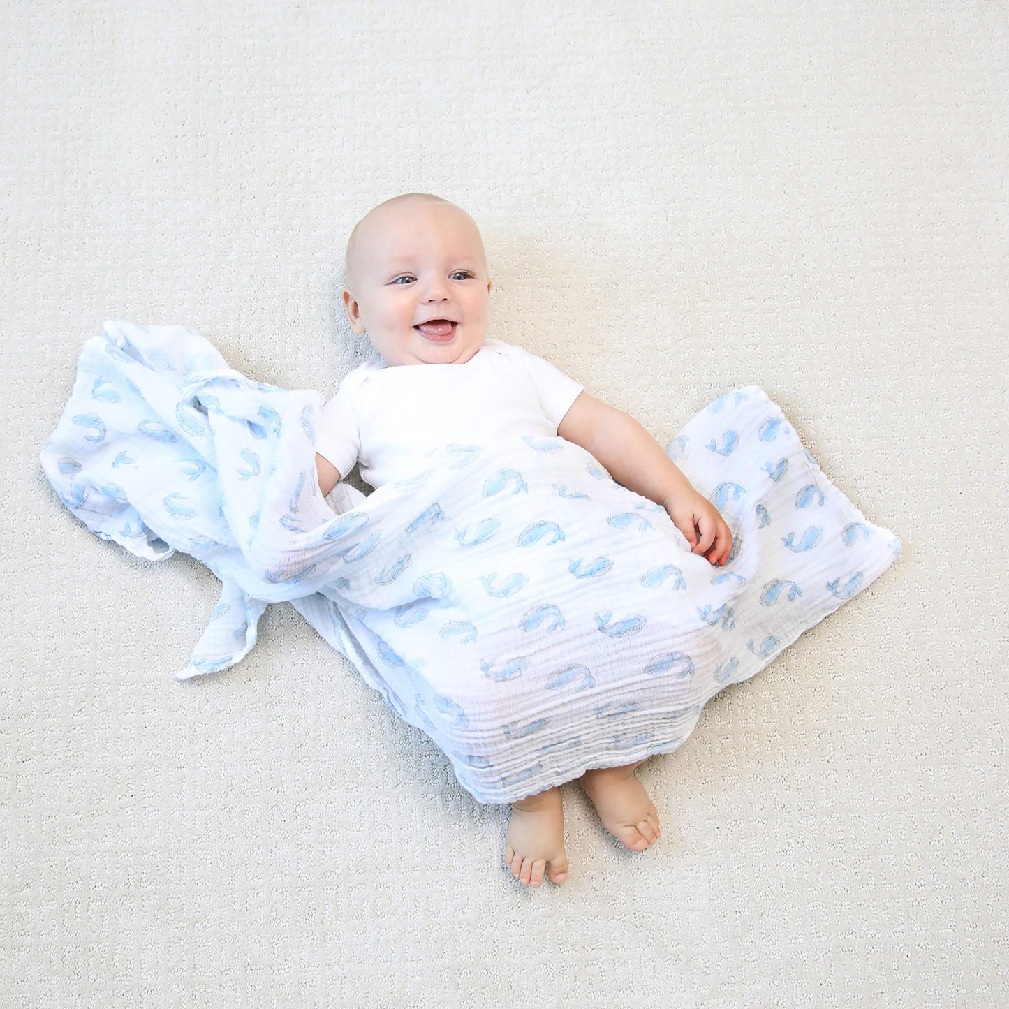 essentials cotton muslin swaddle 4-pack