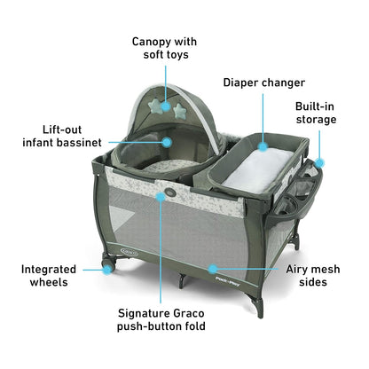 Graco® Pack ‘n Play® Travel Dome™ DLX Playard, Astin